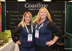Carmen Placensia and Alison Pilcher with Coastline Family Farms.